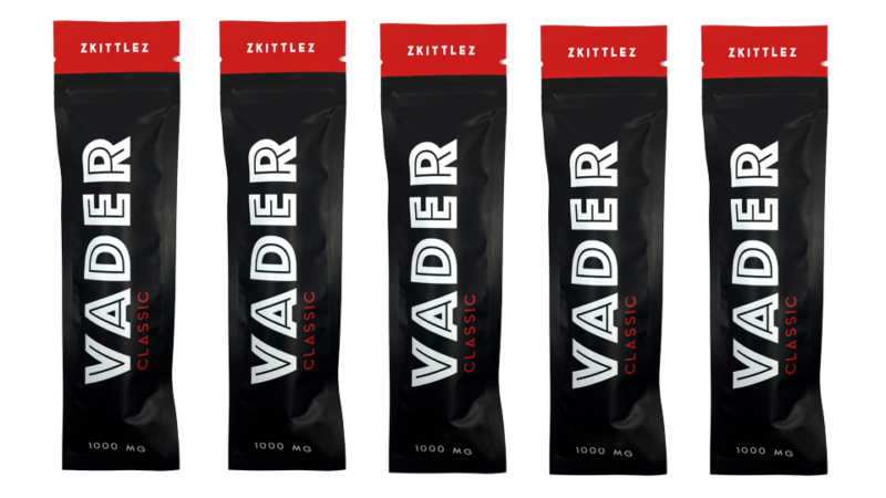 Stylos Vader THC Vape – Forfait Classique – Zkittlez